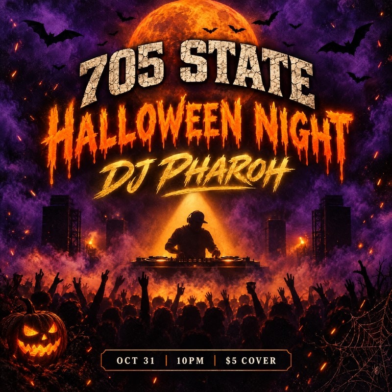 Poster for DJ Pharoh: Halloween Night