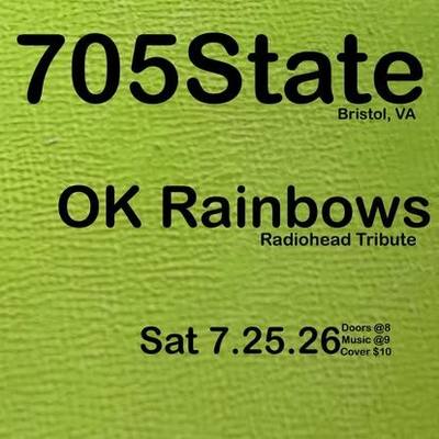 Poster for OK Rainbows: A Radiohead Tribute