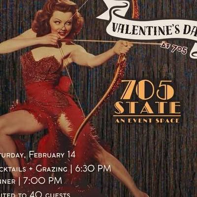 Poster for Valentine's Day at 705 State